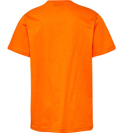 Hummel T-shirt - HmlTres - Persimmon Orange