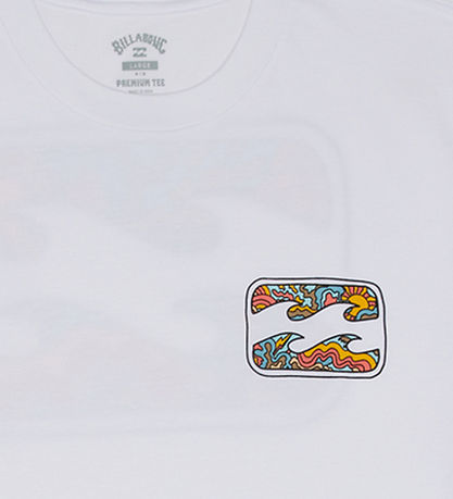 Billabong T-shirt - Crayon Wave - Hvid