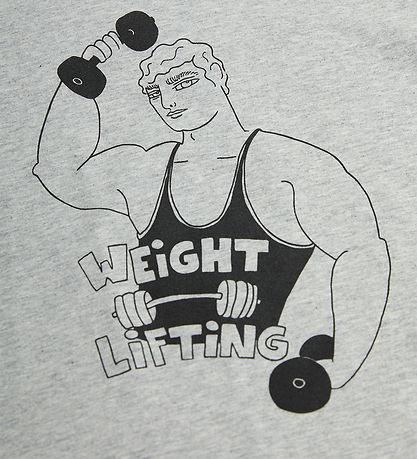 Mini Rodini T-shirt - Weight Lifting - Gr