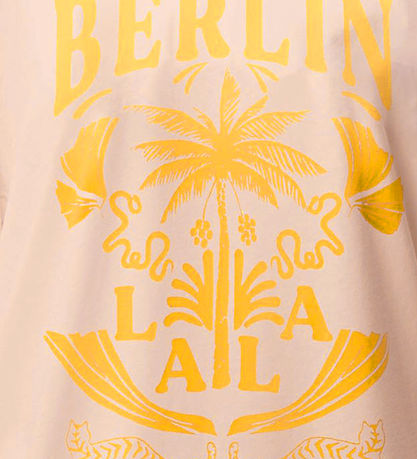 Lala Berlin T-shirt - Celia - Lala Palm Pink