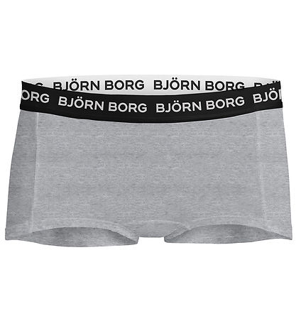 Bjrn Borg Hipsters - 3-pak - Gr/Sort/Rosa