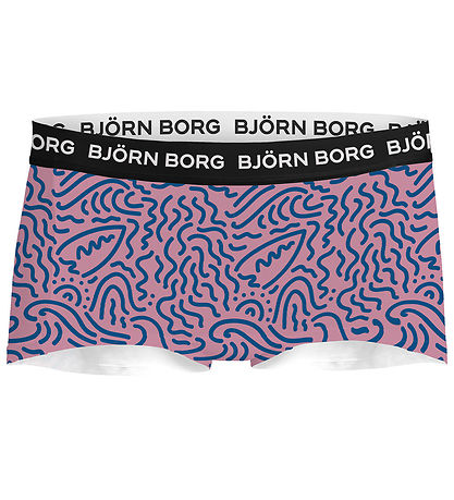 Bjrn Borg Hipsters - 5-pak - Bl/orange/Rosa