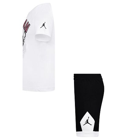 Jordan T-shirt/Shorts - Hoop - Hvid/Sort