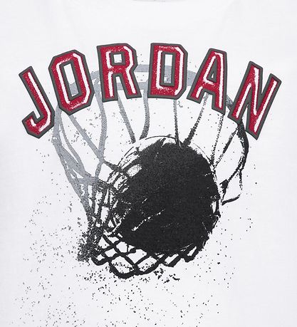 Jordan T-shirt/Shorts - Hoop - Hvid/Sort