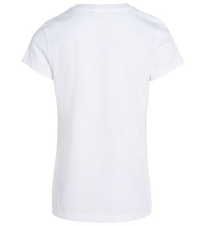 Calvin Klein T-shirt - Slim s/s - Meta Graphic Slim - Bright Whi