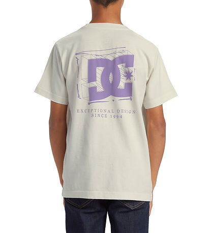 DC T-shirt - Mid Century - Lily/White Enzyme