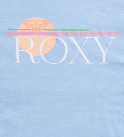 Roxy T-shirt - Day And Night - Bel Air Blue