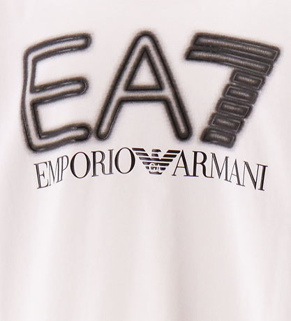 EA7 T-shirt - Hvid m. Sort
