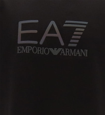 EA7 T-shirt - Sort/Multifarvet m. Logo