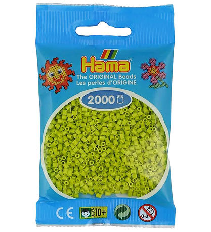 Hama Mini Perler - 2000 stk. - 104 Lime