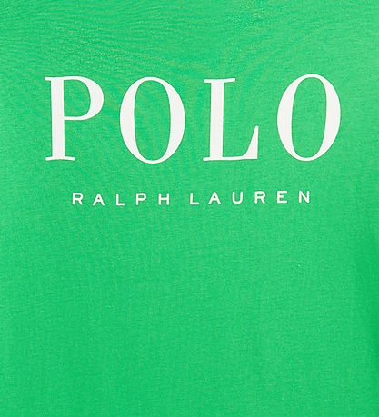 Polo Ralph Lauren T-shirt - Tiller Green m. Hvid