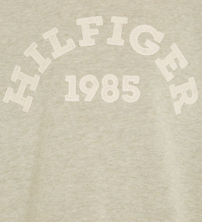 Tommy Hilfiger Sweatshirt - Monotype - Faded Olive Heather