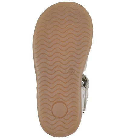 Pom Pom Sandaler - Starters Scallop Velcro - Ladybird