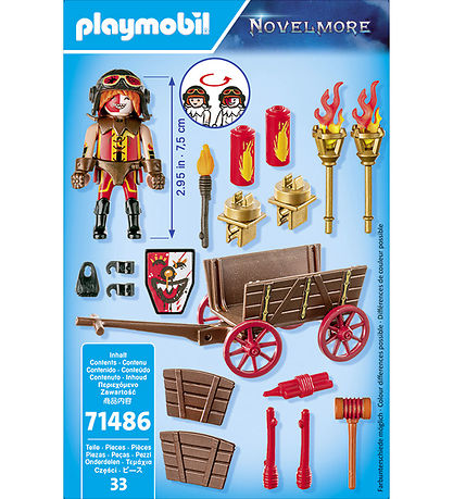 Playmobil Novelmore - Kahbooms Racerbil - 33 Dele - 71486