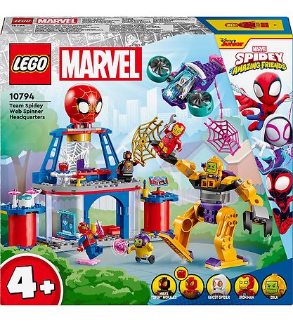 LEGO Marvel - Team Spidey Netspinder-Hovedkvarter 10794 - 193 D