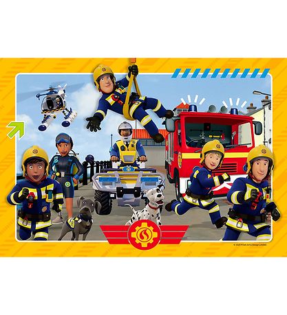 Ravensburger Puslespil - 2x12 Brikker - FiremanSam