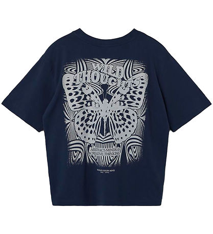 LMTD T-shirt - NkfThoughts - Dress Blues/Turtledove