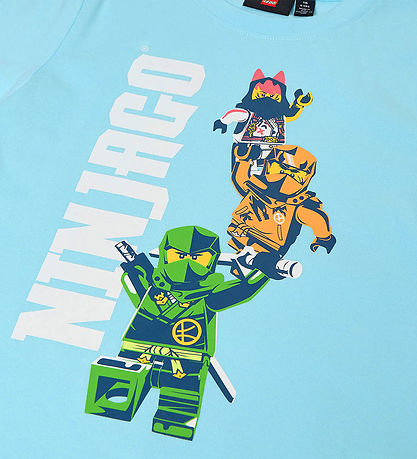 LEGO Ninjago T-shirt - LWTano - Light Blue