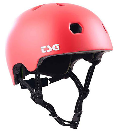 TSG Cykelhjelm - Mata Solid Color - Satin Gentle Red