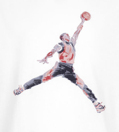 Jordan T-shirt - Watercolor Jumpman - Hvid