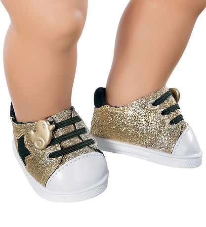 BABY born Sneakers - 43 cm - Guld