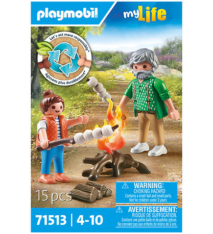 Playmobil My Life - Lejrbl med Skumfiduser - 71513 - 15 Dele