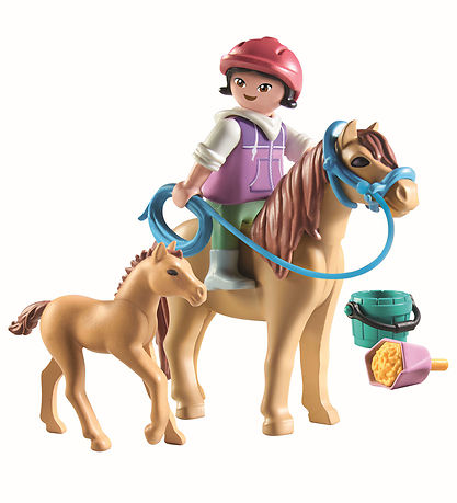 Playmobil Horses Of Waterfall - Barn med Pony og Fl - 71498 - 1