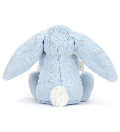 Jellycat Nusseklud - 34x34 cm - Bashful Bunny - Baby Blue