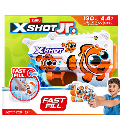 X-SHOT Vandpistol - Junior Fast Fill - Klovnfisk