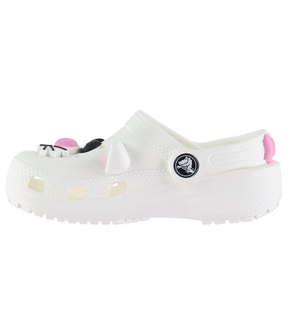 Crocs Sandaler - Classic IAM Cat Clog T - Hvid/Pink