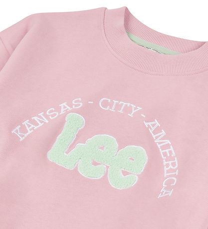 Lee Sweatshirt - Kansas Graphic - Pink Nectar