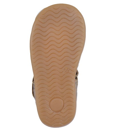 Pom Pom Sandaler - Classic Velcro - Latte Leo