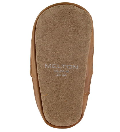 Melton Hjemmesko - Solid Leather - Cognac