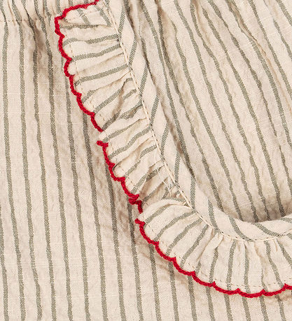 Konges Sljd Shorts - Ellie Frill - Tea Stripe