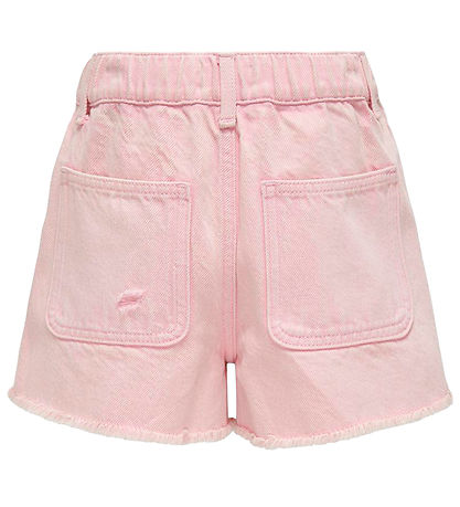 Kids Only Shorts - Denim - KogPetra - Begonia Pink