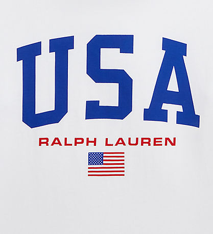 Polo Ralph Lauren T-shirt - USA - Hvid