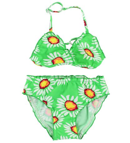 Color Kids Bikini - Vivi - UV40+ - Grn m. Blomster
