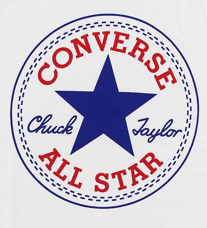 Converse T-shirt - Hvid m. Logo