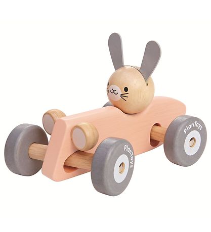 PlanToys Racerbil - 17 cm - Tr - Kanin