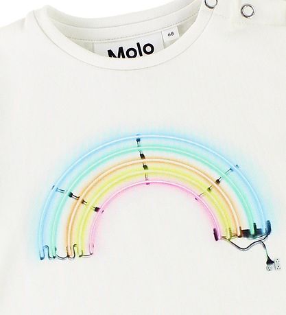 Molo T-shirt - Eddie - Neon Rainbow