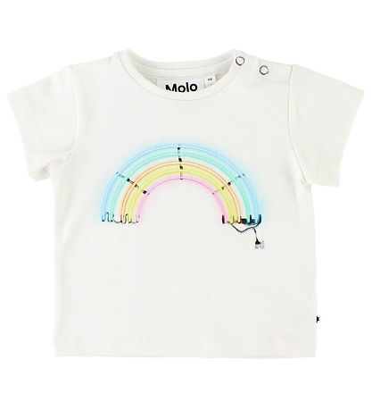 Molo T-shirt - Eddie - Neon Rainbow