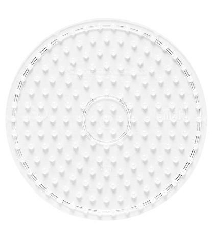 Hama Midi Perleplade - Cirkel - Transparent