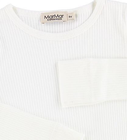 MarMar Bluse - Rib - Modal - Hvid