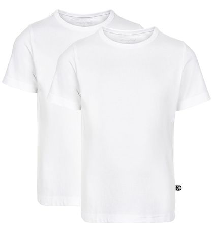 Minymo T-shirt - 2-pak - Hvid