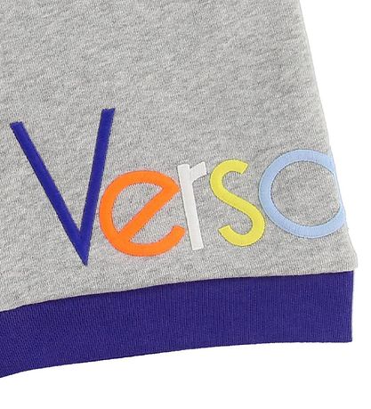 Young Versace Shorts - Sweat - Grmeleret m. Tekst
