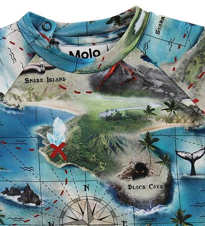 Molo T-shirt - Emmett - Treasure Map