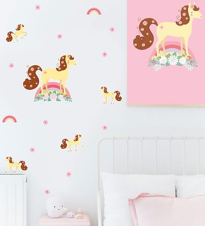 A Little Lovely Company Wallstickers - 35x50 cm - Horse