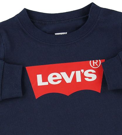 Levis Bluse - Navy m. Logo