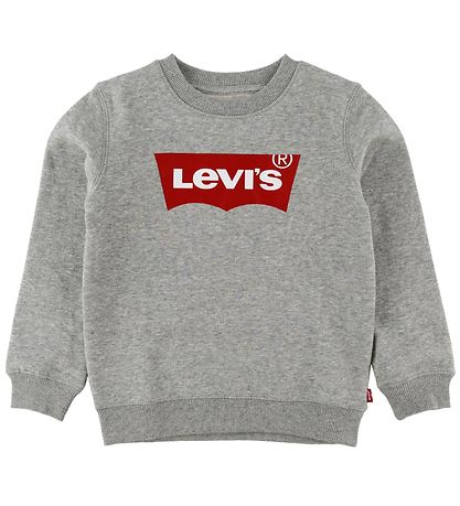 Levis Sweatshirt - Batwing Crew Neck - Grmeleret