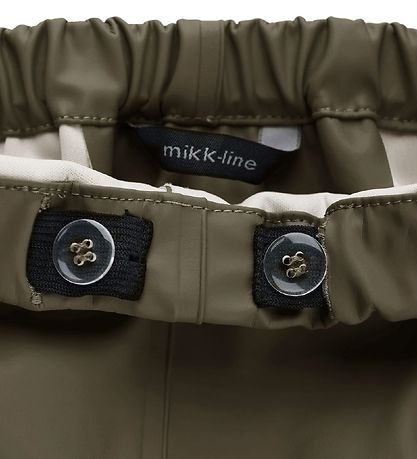 Mikk-Line Regntj - Recycled - PU - Dusty Olive